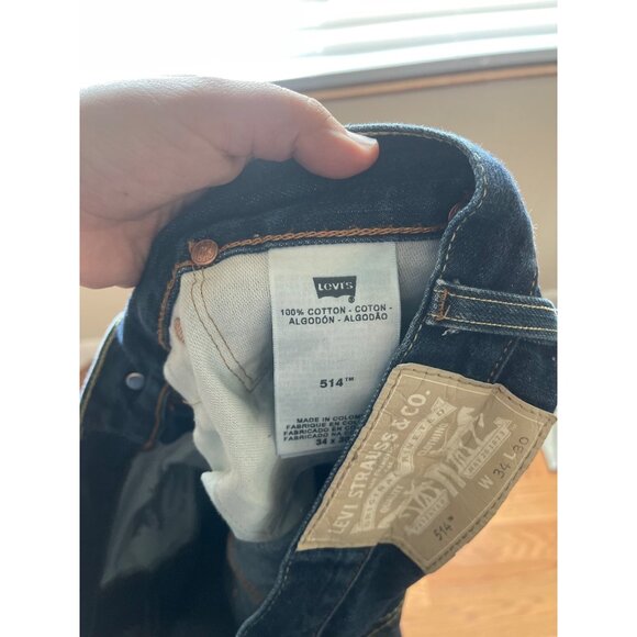 Levi's 514 Men's Jeans Size 34 x 30 Cotton Straight Leg - Picture 5 of 5